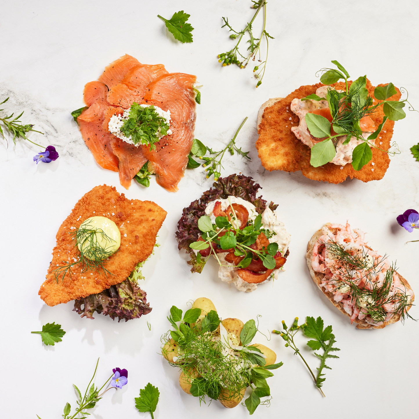 Fiskehusets Smørrebrød