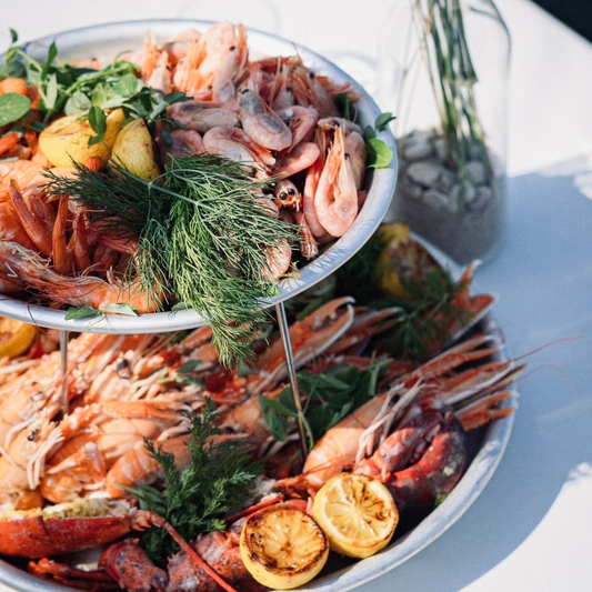 Lørdag den 9. august - Sea food & friends